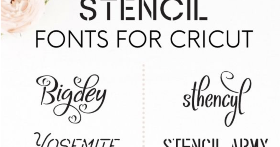 Stencil Fonts