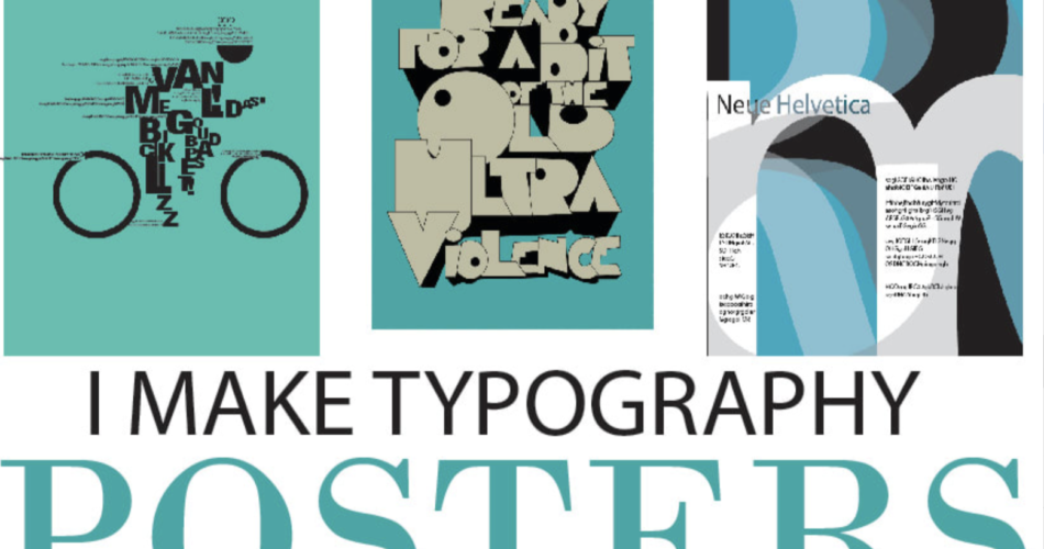 Learn typography poster analysis