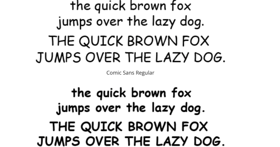 Comic Sans: A Friendly Font with a Big Impact