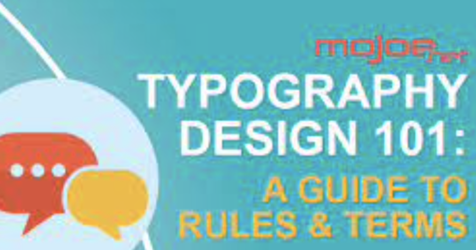 typography design 101