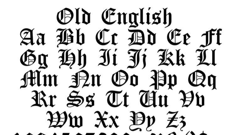 Unlock the Timeless Elegance of Old English Font