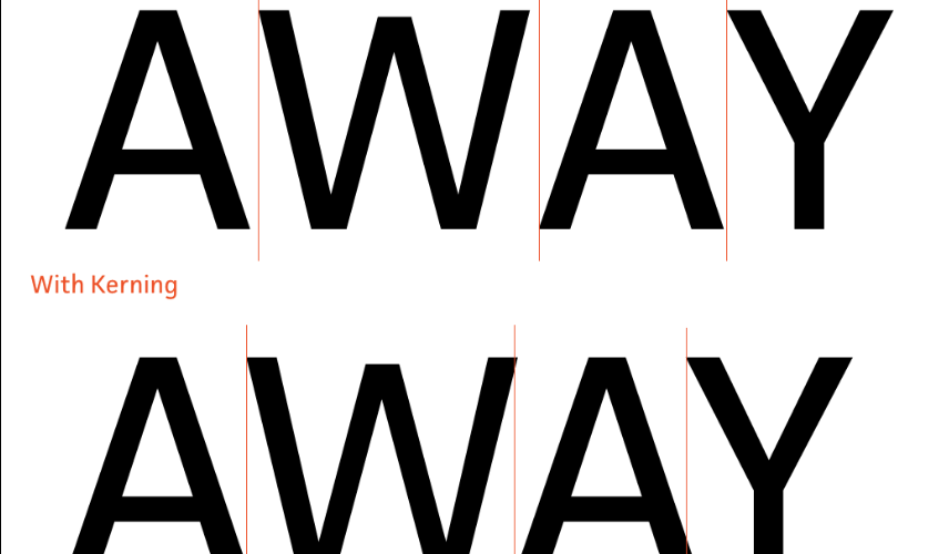 Kerning in Typography