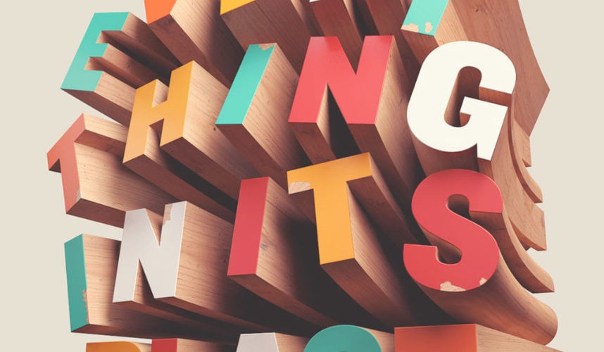 3D Typography