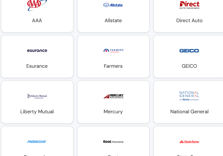 comparable car insurance quotes