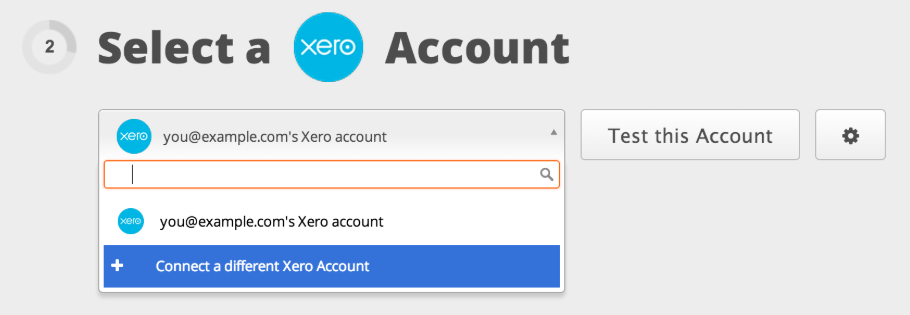 sign in to Xero